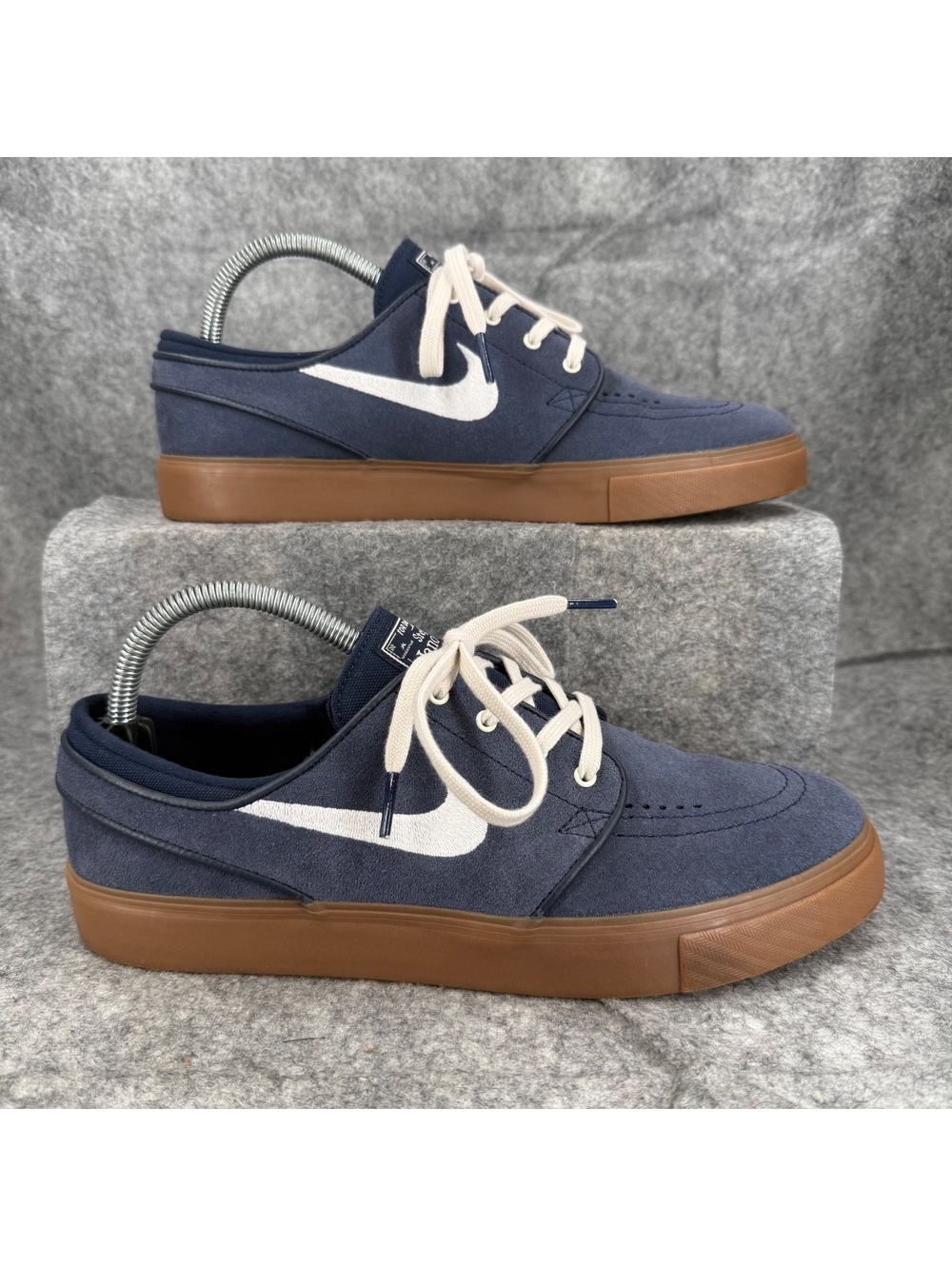 Nike SB Zoom Air Stefan Janoski Shoes AH4233-400 Navy Blue Women Size 10 715